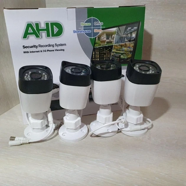 Набор уличных камер FULL AHD CCTV для видеонаблюдения 4 камеры 4 Мп - изображение 8