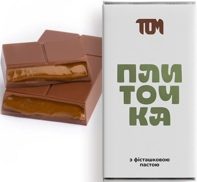 Плиточка Том с фисташковой пастой 100 г (4820231110240) – купить в ...