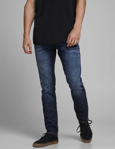Джинси JACK&JONES М0133560 (12118215) колір синій (М0133560 - 194318) - Фото 1 Джинси JACK&JONES М0133560 (12118215) колір синій (М0133560 - 194318) - изображение 1