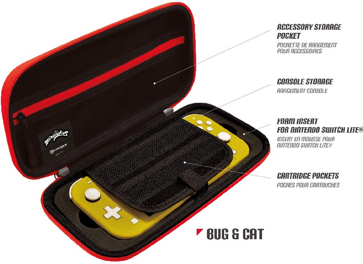 Etui HYPERKIN Nintendo Switch/OLED/Lite Bug & Cat (0810007714455) - obraz 3