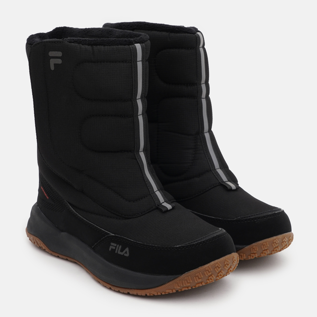 Подростковые зимние сапоги для мальчика Fila Tornado Puff Jr B 129320-99 35 Черные (2999001586621) - изображение 2