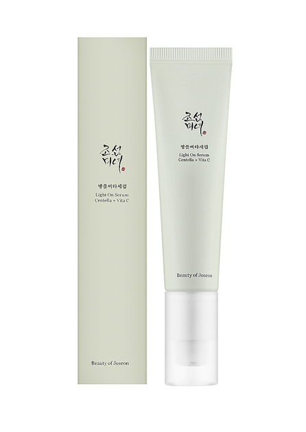 Сыворотка для лица с витамином С Beauty of Joseon Light On Serum Centella + Vita C, 30 мл - Фото 1 Сыворотка для лица с витамином С Beauty of Joseon Light On Serum Centella + Vita C, 30 мл - изображение 1