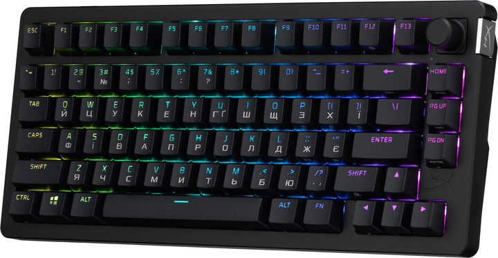 Беспроводная клавиатура HyperX Alloy Rise 75 PBT HX Red Wireless (91Y91AA) - изображение 2