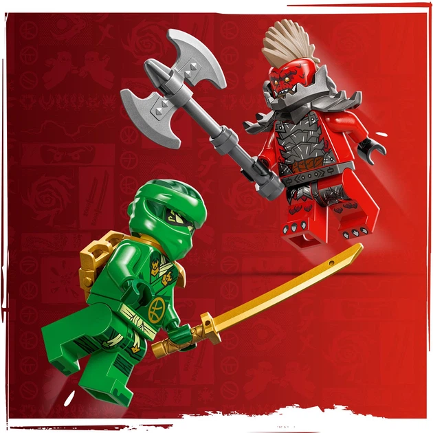 Конструктор LEGO Ninjago Зелений лісовий дракон Ллойда 128 деталей