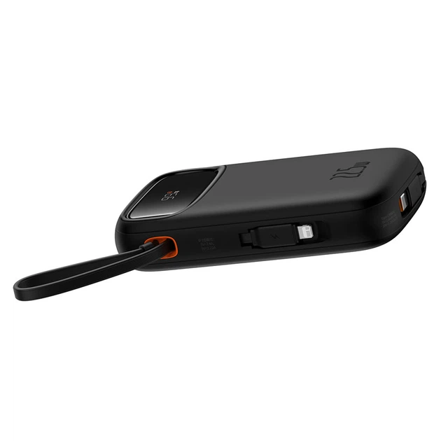 Зовнішній акумулятор Baseus Power Bank QPow2 Dual-Cable 20000mAh 22.5W (PPQD3-20) Black - зображення 6