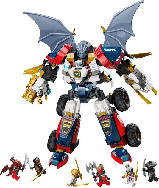 Конструктор LEGO NINJAGO Ультраобъединительный робот Зейна 1187
