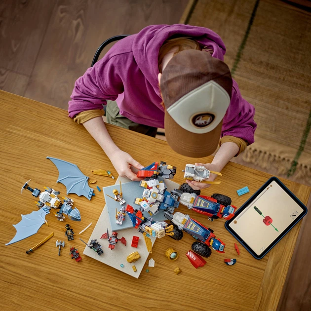 Конструктор LEGO NINJAGO Ультраобъединительный робот Зейна 1187