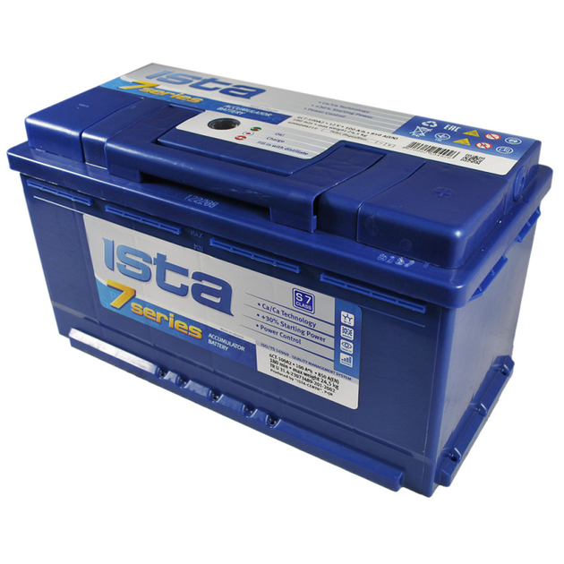 Автомобильный аккумулятор ISTA 7 Series 100Ah 850A R+ 60060042191 - изображение 3