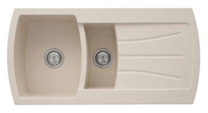 Кухонная мойка гранит LONGRAN PREMIUM CIMA 1.5 Sahara Beige – фото ...