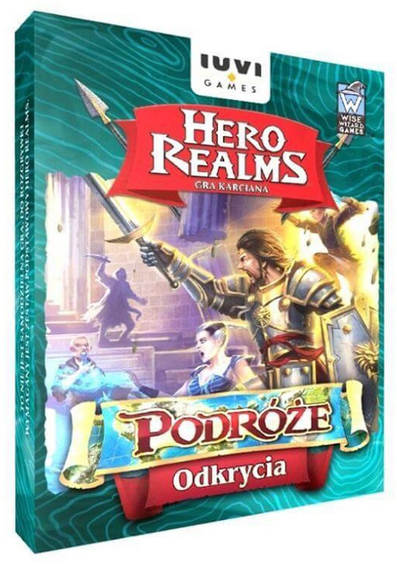 Dodatek do gry planszowej IUVI Games Hero Realms: Podróże Odkrycia (wydanie polskie) (5904305462233) - obraz 1