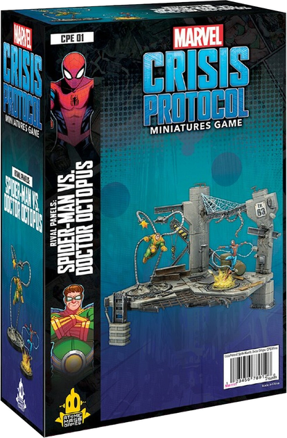 Настільна гра Asmodee Marvel Crisis Protocol Spider-Man vs Doctor Octopus (англійське видання) (0841333113384) - зображення 1