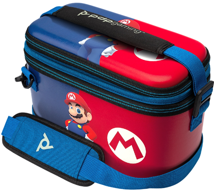 Кейс з чохлом PDP Nintendo Switch/OLED/Lite Pull-N-Go Case - Mario Edition (0708056068356) - зображення 3