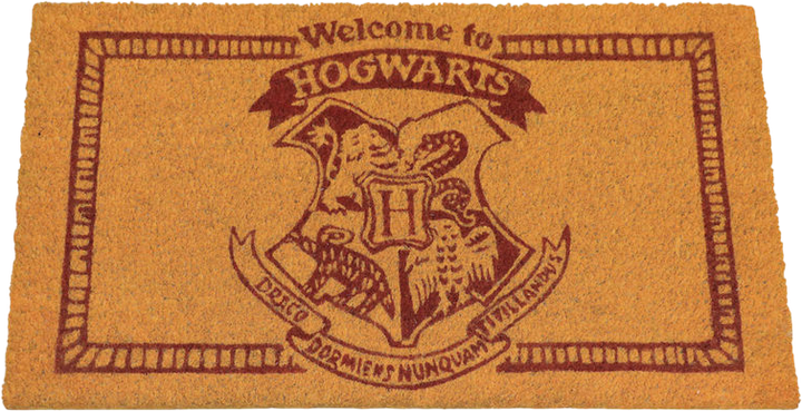 Wycieraczka pod drzwi SD Toys Harry Potter Welcome Hogwarts 43 x 72 cm (8435450221965) - obraz 1