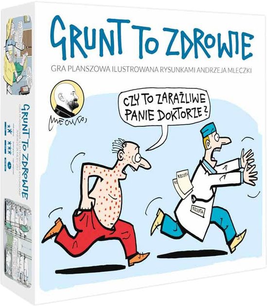 Gra planszowa MDR Grunt to Zdrowie (wydanie polskie) (5905669227063) - obraz 1