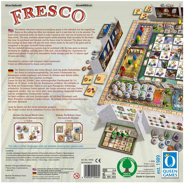 Настільна гра Queen Games Fresco (англійське видання) (4010350105825) - зображення 2