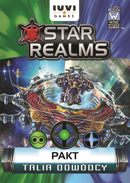 Доповнення до настільної гри IUVI Games Star Realms Командирська колода Пакт (польське видання) (5904305462721) - зображення 2