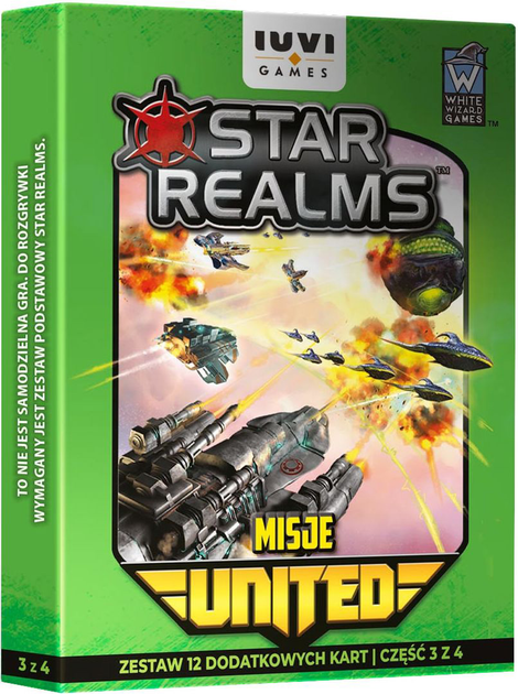 Доповнення до настільної гри IUVI Games Star Realms United Місії (польське видання) (5907628970706) - зображення 1