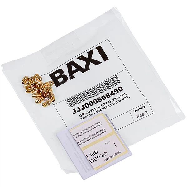Комплект форсунок LPG (15 шт.x0,77 мм) для газового котла Baxi/Westen 608450 - изображение 5