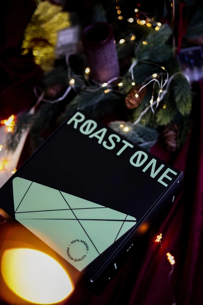 Подарунковий набір кави Roast One "Класичний" в зернах 400 г (GB14) - Фото 3 Подарунковий набір кави Roast One "Класичний" в зернах 400 г (GB14) - зображення 3