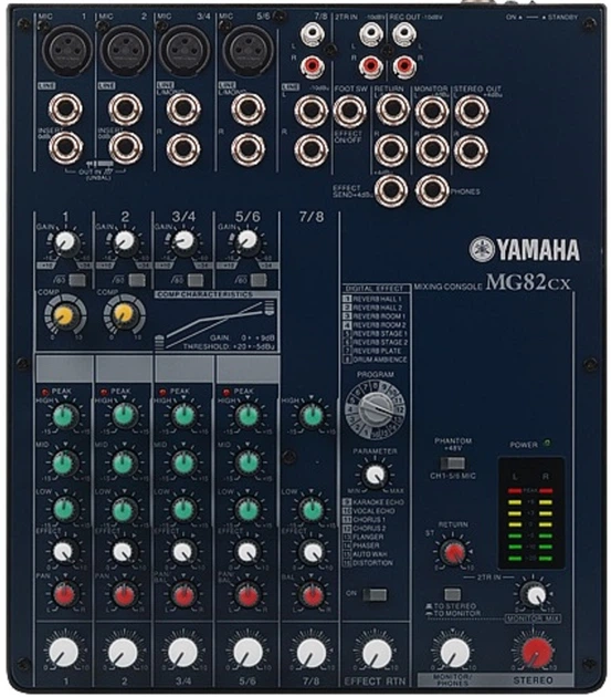 Микшерный пульт YAMAHA MG82CX – фото, отзывы, характеристики в