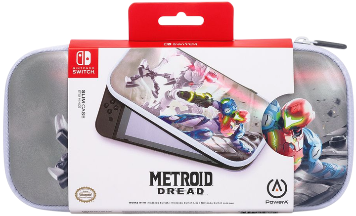 Etui PowerA Nintendo Switch/OLED/Lite Slim Case - Metroid Dread (0617885028731) - obraz 6