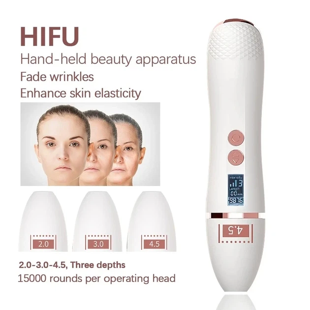 Mini Hifu ультразвуковой аппарат HIFU 7D для SMAS лифтинга лица и антивозрастного ухода - изображение 3