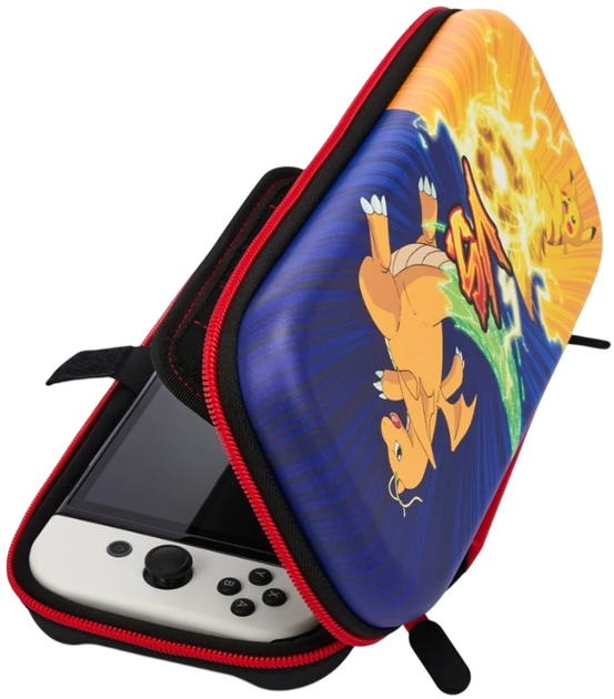 Etui PowerA Nintendo Switch/OLED/Lite Protection Case - Pikachu Vs. Dragonit (0617885029011) - obraz 3