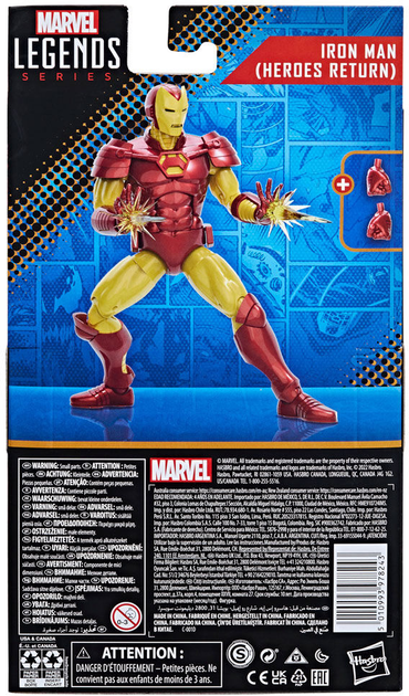 Фігурка з аксесуарами Hasbro Marvel Heroes Return Iron Man 15 см (5010993978243) - зображення 7