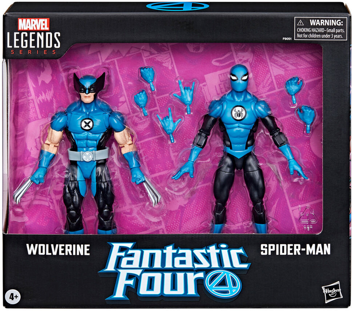 Набір фігурок Hasbro Marvel Росомаха Людина-павук 2 шт (5010996246240) - зображення 10