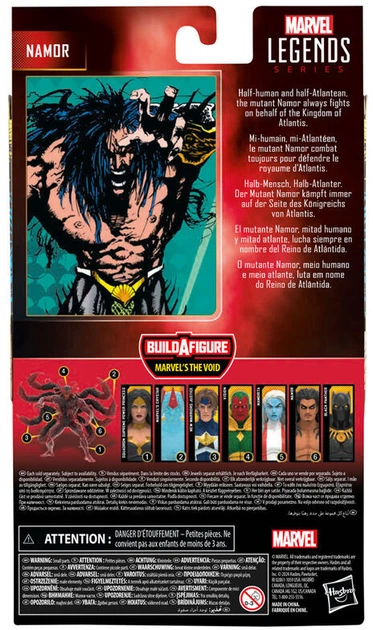 Фігурка Hasbro Marvel Legends Namor 15 см (5010996196781) - зображення 5