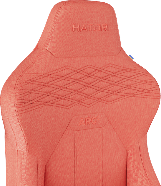 Крісло для геймерів HATOR Arc 2 XL Fabric Orange (HTC2109) - зображення 5