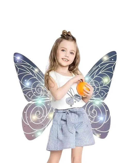 Крила феї Wings of Faerie 001 рухомі зі світловими та звуковими ефектами на батарейках - зображення 4