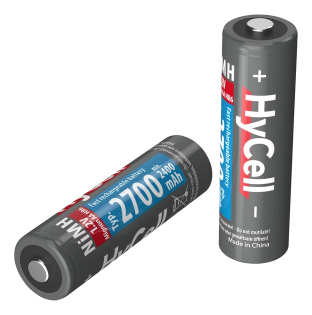 Аккумуляторы Ansmann AA/HR06 HyCell NI-MH 2700 mAh BL 4 шт (535987) - изображение 2