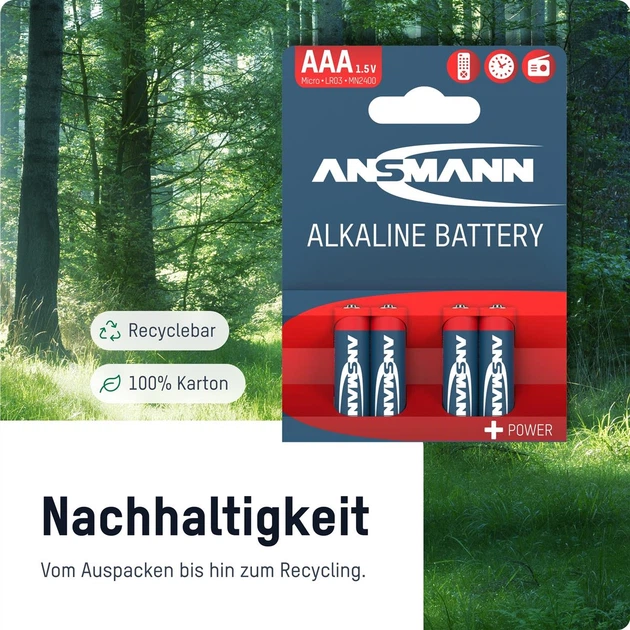 Батарейка Ansmann AA/LR06 BL 4шт - изображение 15