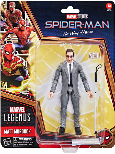 Фігурка Hasbro Marvel Legends Spiderman No Way Home Matt Murdock з аксесуарами 15 см (5010996146113) - зображення 1