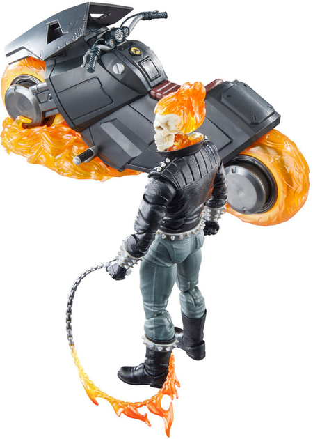 Фігурка Hasbro Marvel Celebrating 85 Years Ghost Rider з аксесуарами 15 см (5010996246158) - зображення 5