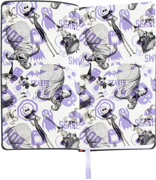 Блокнот Cerda Disney Nightmare Before Christmas в лінію 21 x 15 см Чорний (8445484395778) - зображення 4