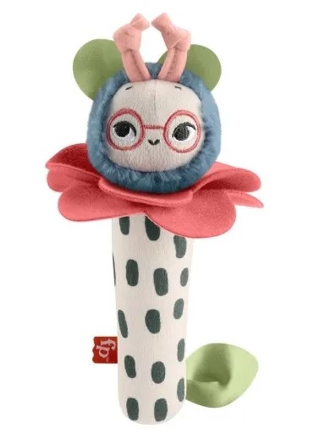 Брязкальце Fisher-Price Працьовита бджілка та квітка HYR56 (0194735254248) - зображення 11