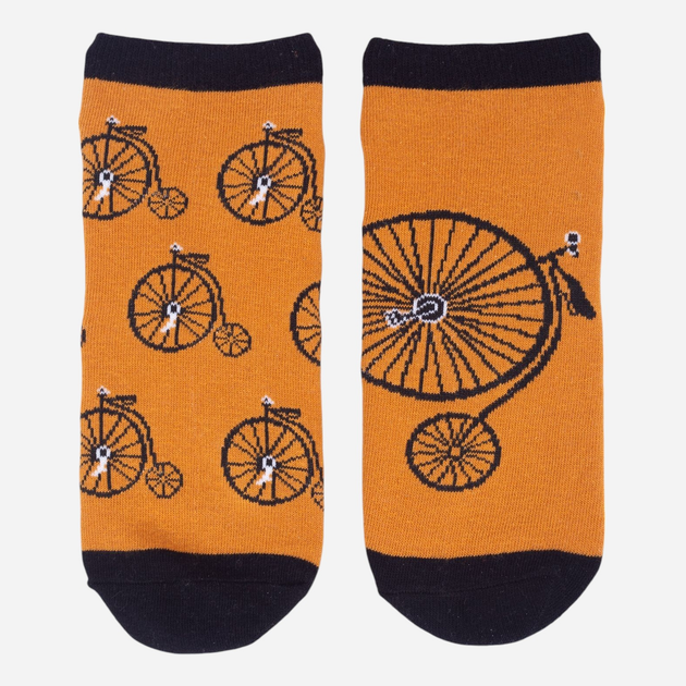 Шкарпетки чоловічі короткі бавовняні YOCLUB Funny Cotton Socks 35-38 Коричневі (5904921661850) - зображення 2