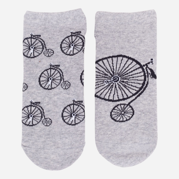 Skarpety damskie krótkie YOCLUB Funny Cotton Socks 35-38 Szare (5904921661942) - obraz 2