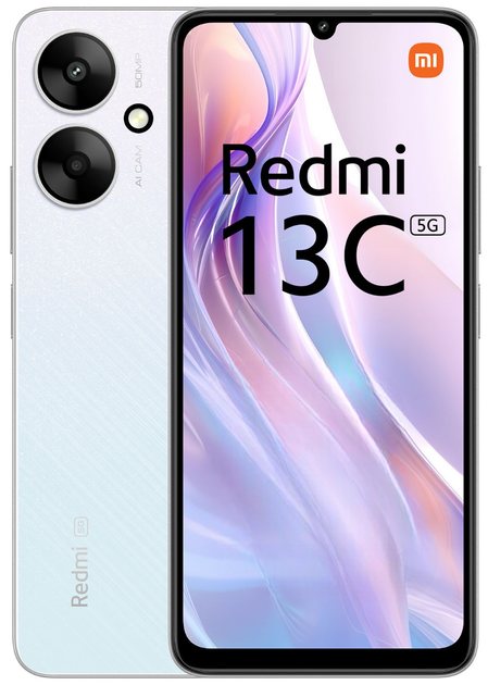 Мобільний телефон Xiaomi Redmi 13C 5G 4/128GB Starry Silver (6941812776001) - зображення 1