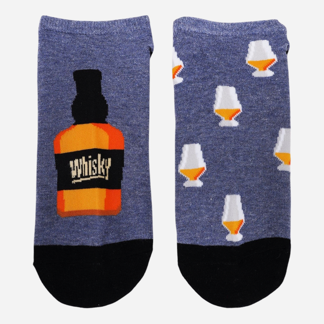 Шкарпетки чоловічі короткі бавовняні YOCLUB Funny Cotton Socks 39-42 Темно-сині (5904921661928) - зображення 2