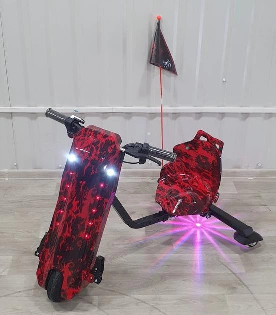 Дрифт-карт ElectrO Crazy Bug Premium 350W Пламя - Фото 2 Дрифт-карт ElectrO Crazy Bug Premium 350W Пламя - изображение 2