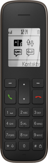 Telefon IP Telekom Sinus 207 Black (40316574) - obraz 3