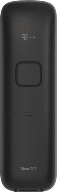 Telefon IP Telekom Sinus 207 Black (40316574) - obraz 4