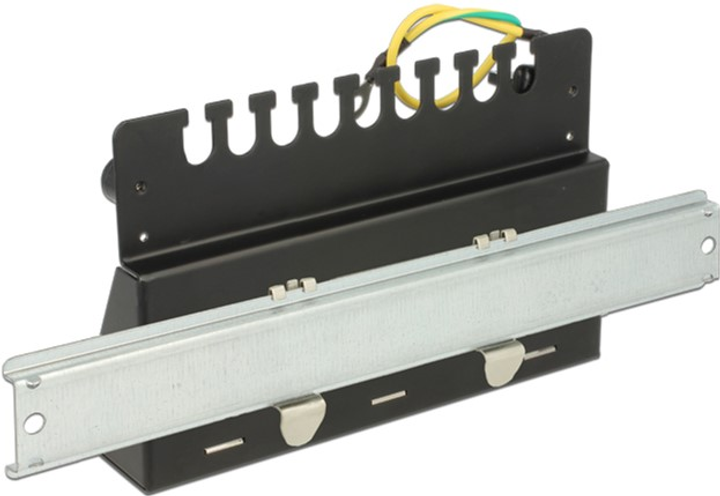 Патч-панель Delock 12-port Keystone (4043619433391) - зображення 3
