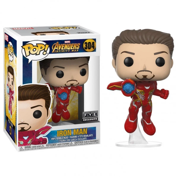 Фігурка Funko Pop Iron Man №304 10 см Марвел Месники Війна
