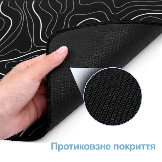 Большой игровой коврик 80 на 30 см для мышки mouse pad коврик для ПК - изображение 2