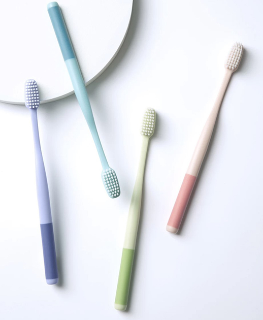 Набір зубних щіток Xiaomi Everyday Elements Set of Antibacterial Toothbrushes 6pcs - зображення 6