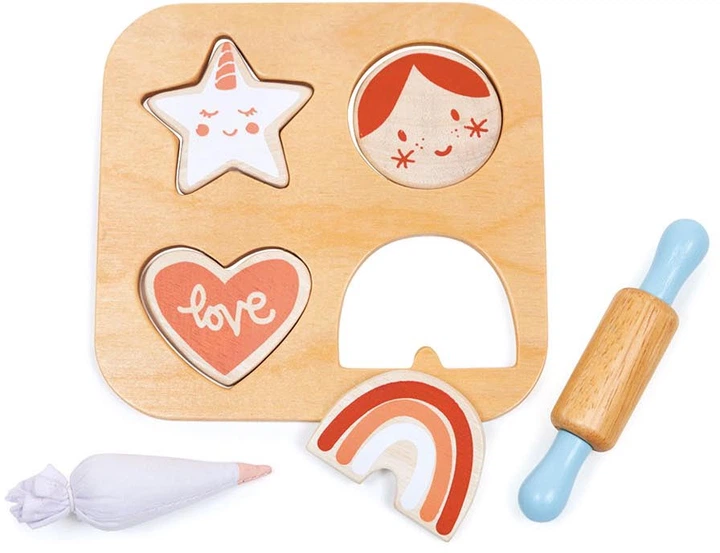 Набір іграшок Mentari Набір для вирізання печива (191856074090) - зображення 5